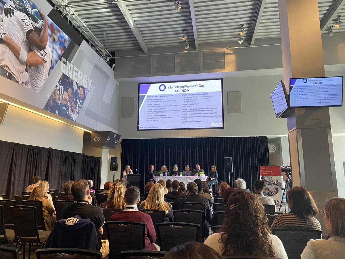 Celebrating Ricoh IWD 2020 at The Linc with employees &amp; customers!! It’s all about enabling an equal world! #EachforEqual