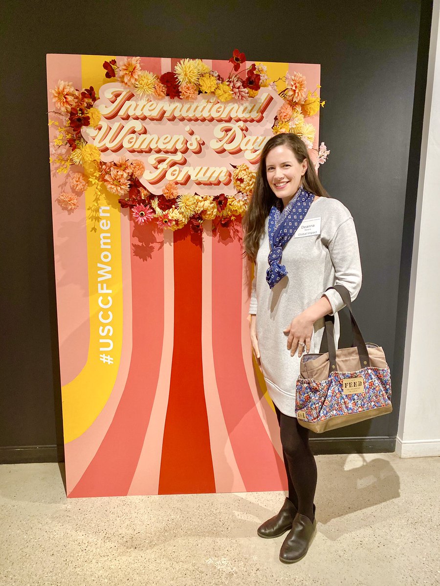 Kicking off #InternationalWomensDay celebrations with an inspirational day, full of powerful game-changing women at the <a href="/USCCFBiz4Good/">USCCFBiz4Good</a> IWD Forum @charitydotorg #USCCFWOMEN