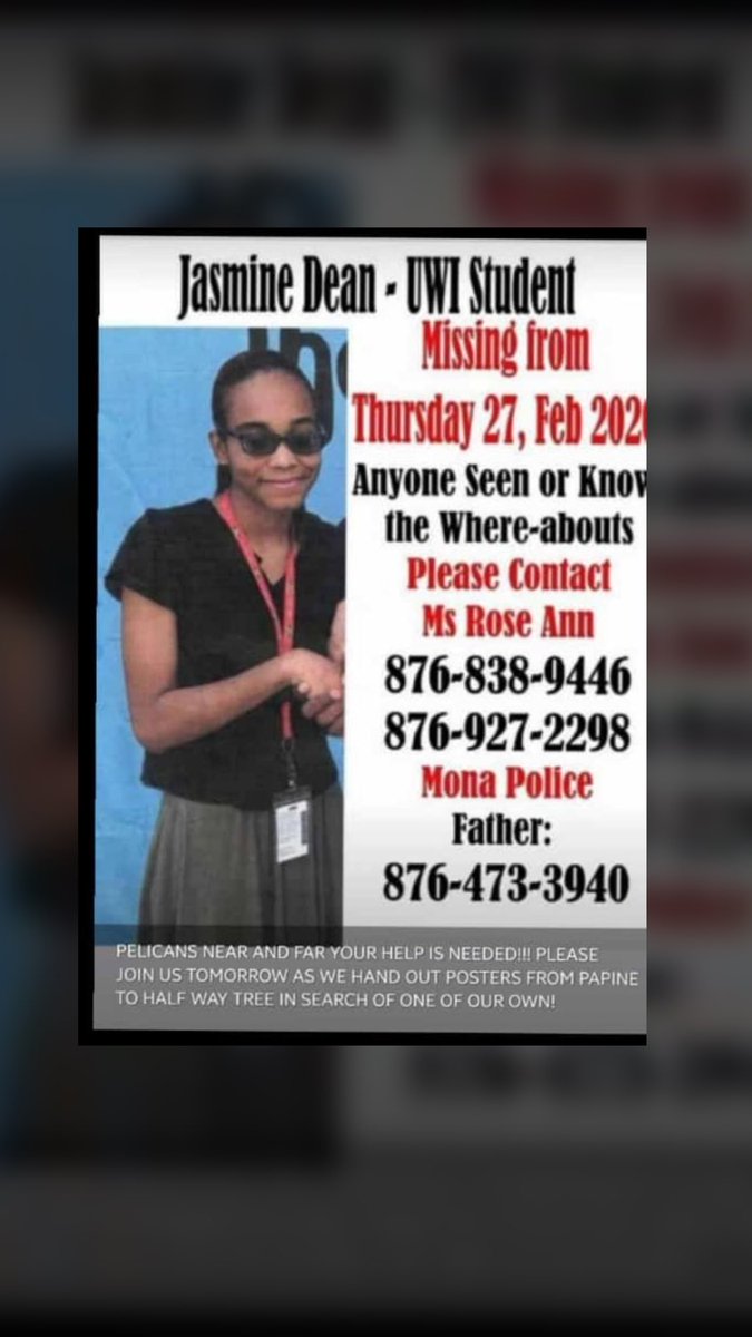 jai__tiny's tweet photo. Sorry to interrupt your scrolling, but please repost where it can. She’s one of our own #pelican #jamaican Any information you may possess, please send it to the relevant numbers listed 
🙏🏽🙏🏽 https://t.co/ttfIsGH4zd