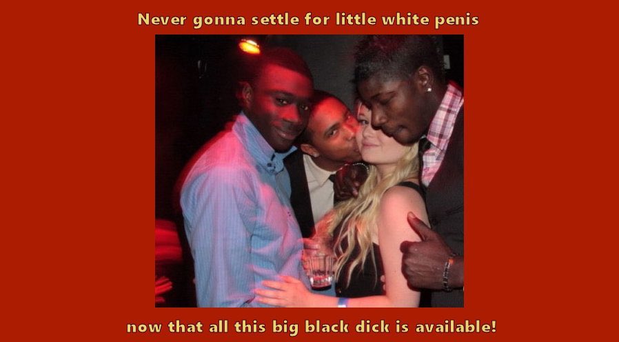 walkthisbussy's tweet photo. White women belong to black men only. Y’all not woke enough to see that though....Black women better catch up cuz these white women begging to take your place. We woke around here this why mlk wanted to desegregate 👁👁 white is weak #blacksupermacy #whiteisweak https://t.co/5yNlw77EsZ