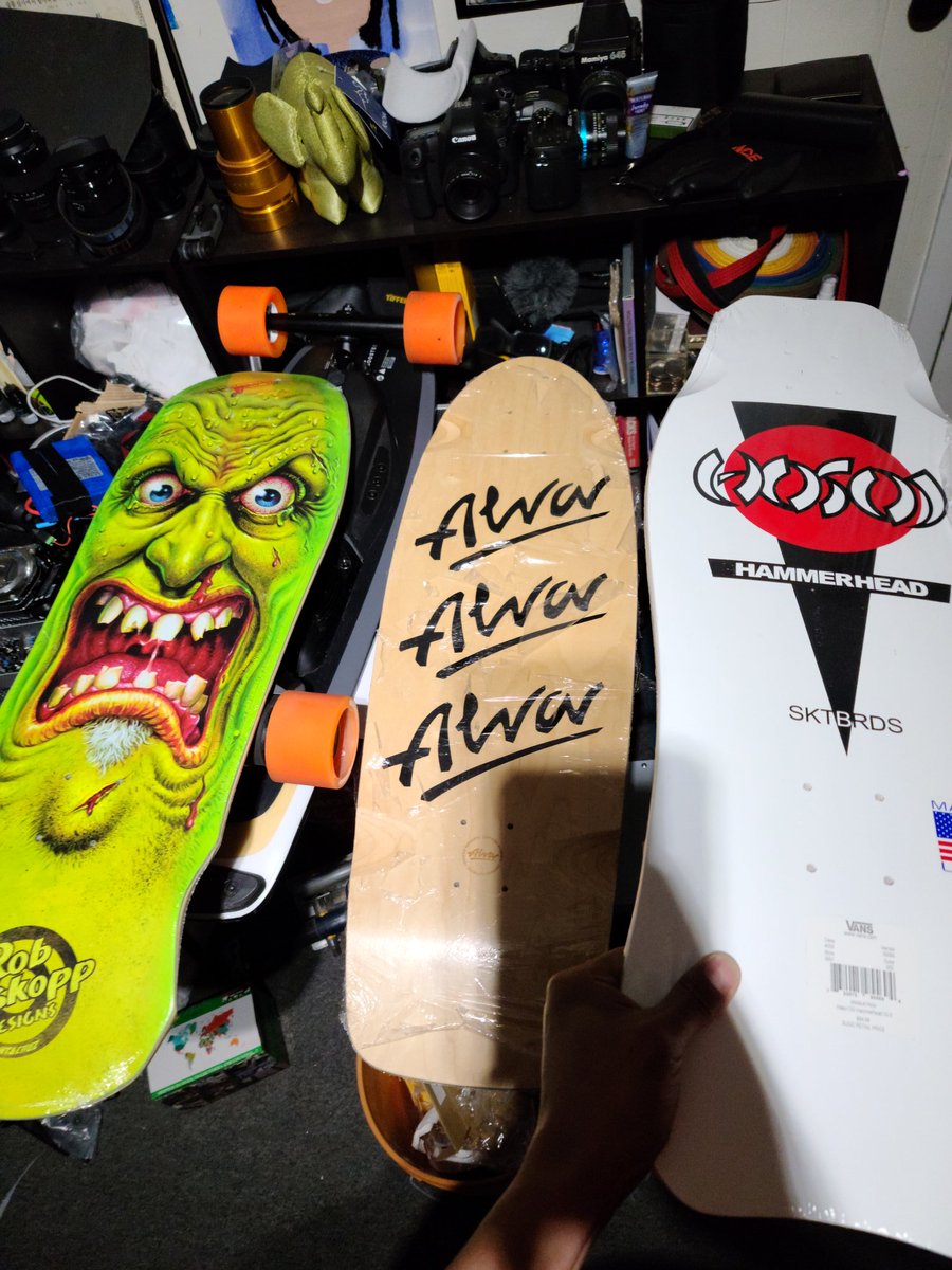 zedomax's tweet photo. Building the final #MadMaxMini electric skateboard, which deck should I use?

I could customize the power and range with motors and battery capacity.  Of course, it will be waaaay faster than my #BoostedMiniS. https://t.co/1DXH7R4Dm2