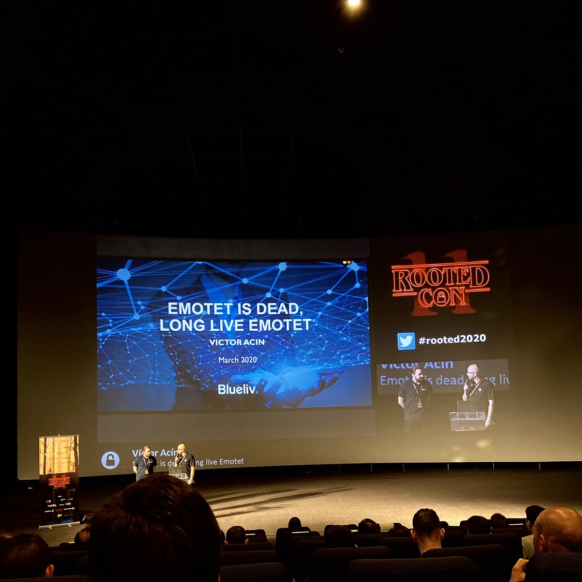 soytomtom's tweet photo. Como siempre la @rootedcon supera las expectativas con sesiones de alta calidad, una pena no poder asistir a todas.
#Rooted2020 https://t.co/dXYqic9d3r