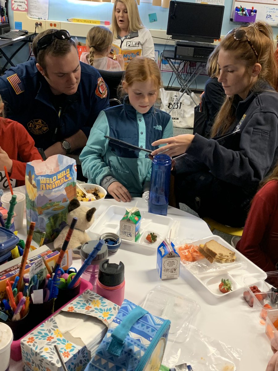 ECSDLeadMVES's tweet photo. Third Graders at #MVES5⭐️ celebrating Reading Week with a Book Club Luncheon! #MVESCatchIt!💥 https://t.co/c8Q1M6K5QD