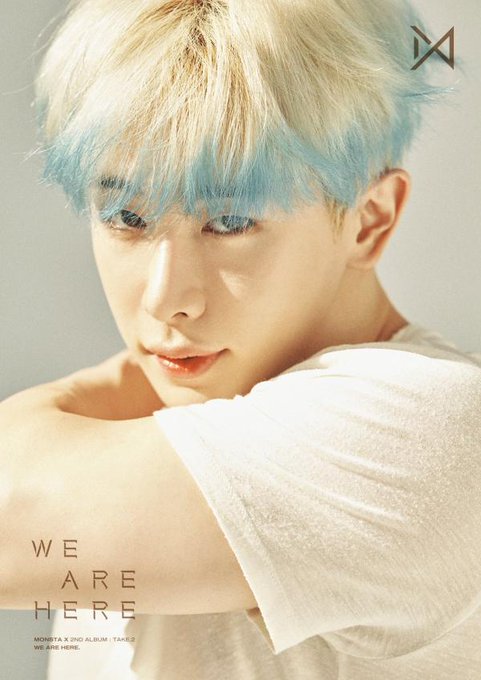  #Hoseok  #Wonho is a twilight blue