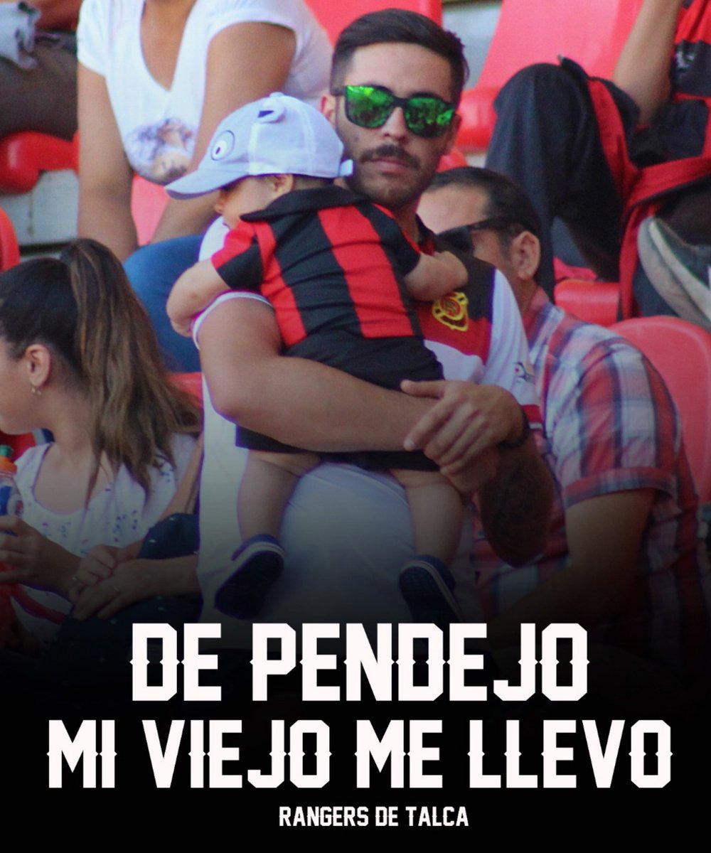 AguanteRojineg1's tweet photo. De pendejo mi viejo me llevo!!! 🔴⚫🇨🇱👈🏼
.
.
#RangersdeTalca #LosRojinegros #Talca #Maule @barrabrava_net https://t.co/BmLxVxFXHb