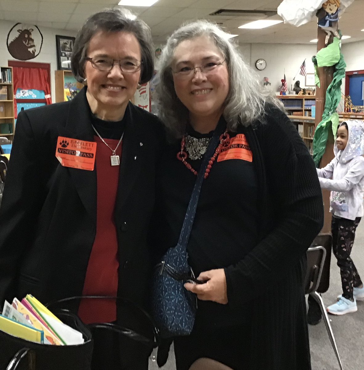 Offdutyuntil's tweet photo. Day 4-BESt RAA and Community Readers' Day! The Cat in the Hat! It's great to have former educators join in on the fun! #BEStmentor #teameducators #BEStlife https://t.co/PzPuC1jhAq