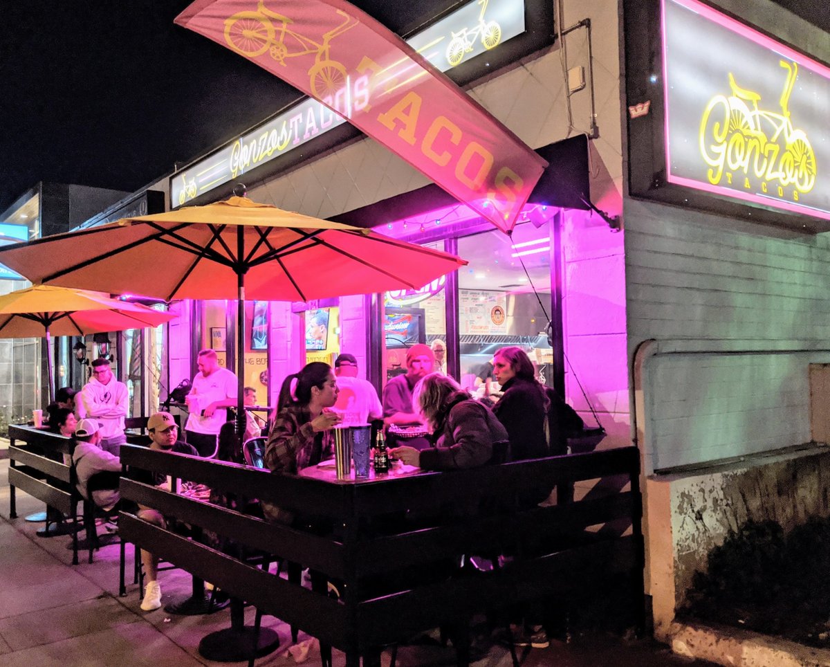 gonzostacos's tweet photo. Looks like #Spring is just around the corner! #SpringConditions #NightMoves #NightTimeEats #LAFoodie #OCFoodie https://t.co/HOtxTk9Uky