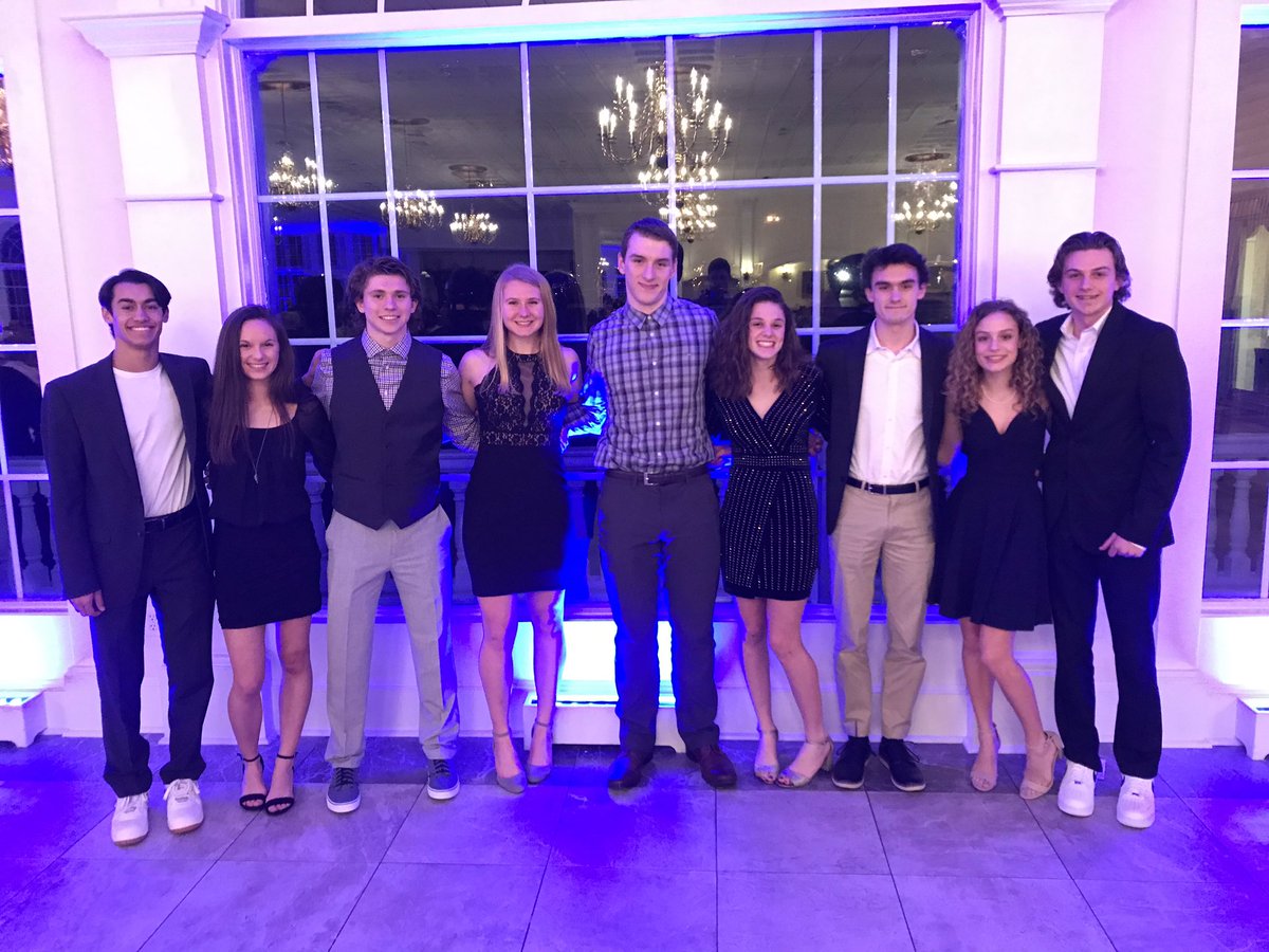 Another great all state dinner!  9 state champs!  @EHSKnights