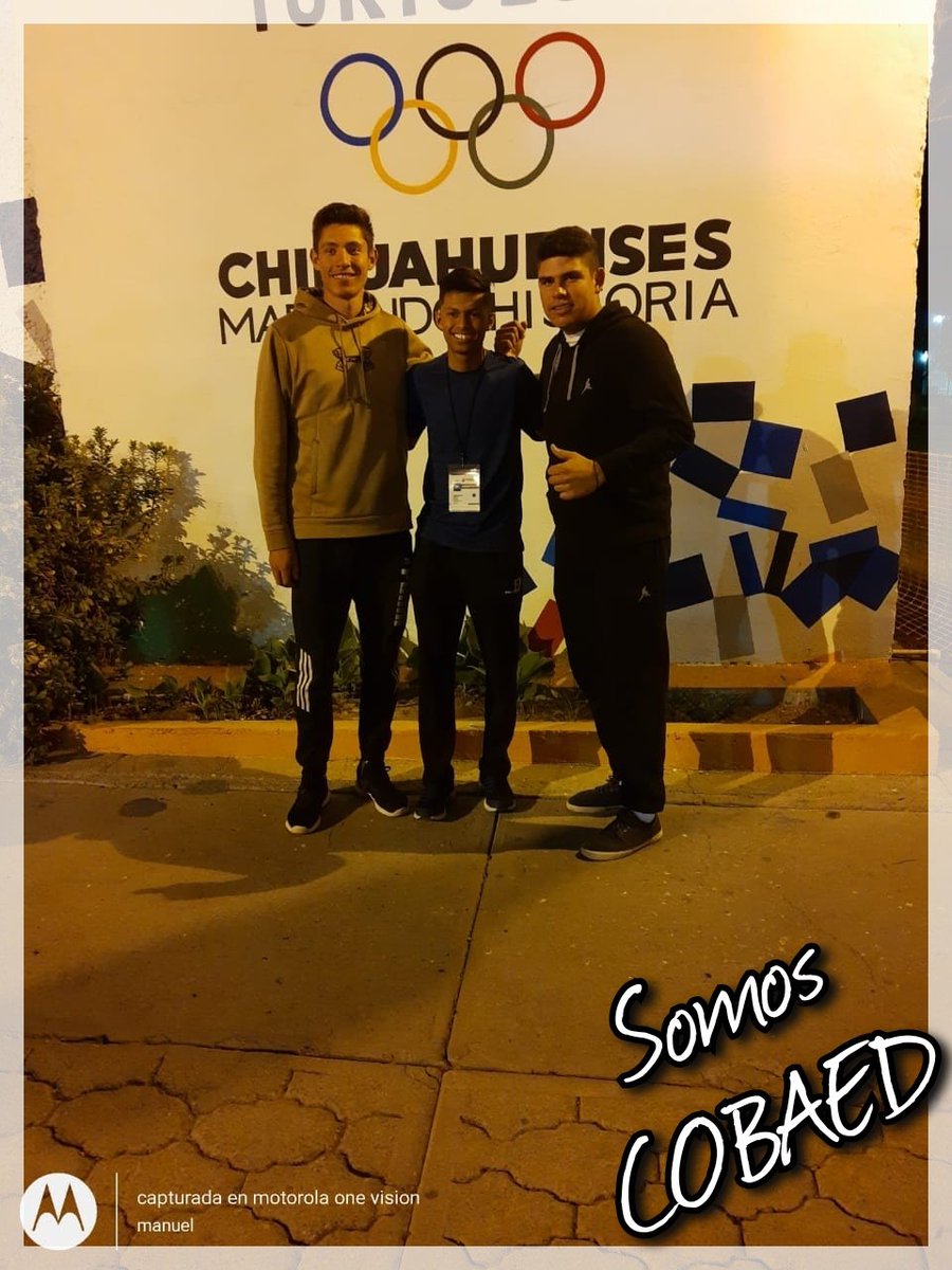 COBAEDNI's tweet photo. #COBAED #CONADE2020
Todo nuestro apoyo a nuestros alumnos José Luis Quiñones y Orlando Lechuga, acompañados por su asesor, el profesor Manuel Moran, quienes ya se encuentran en Chihuahua, sede de la Etapa Regional de los Nacionales Conade. https://t.co/mzAb2cuLO0
