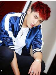   #Yifan   #Kris_Wu is a dark burnt rose