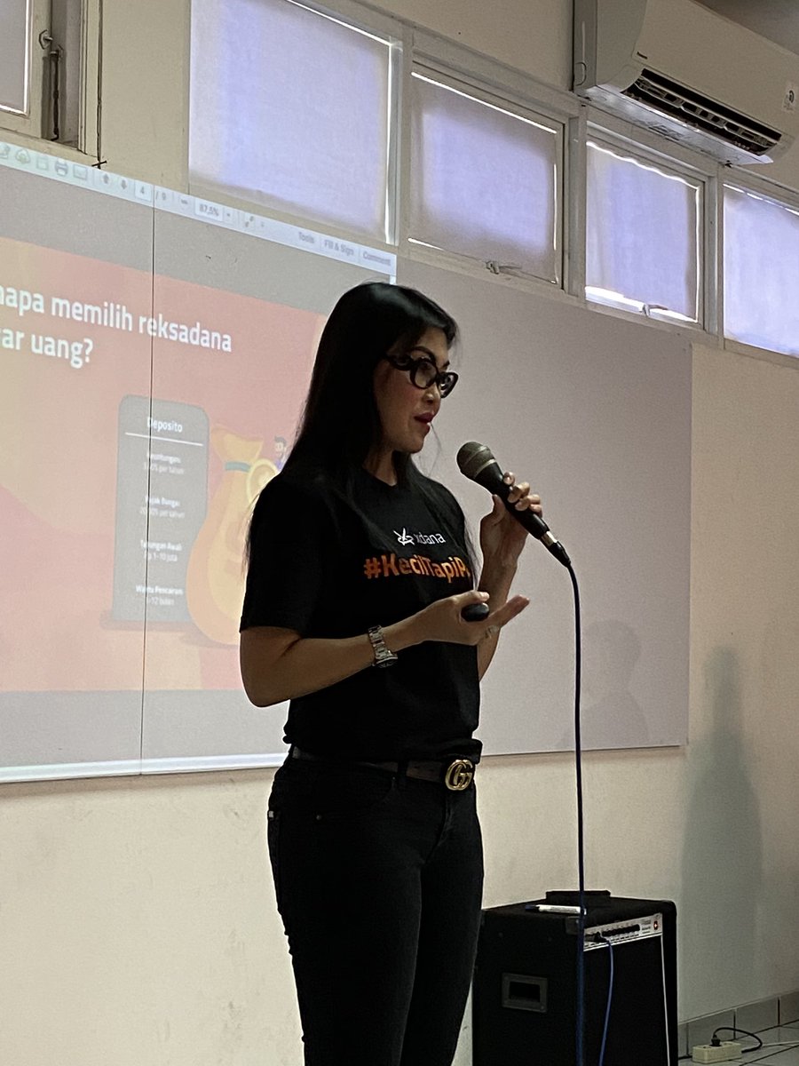 xsaver_xdana's tweet image. Kelas reksa dana oleh ibu Imas dari PT. Xdana Investa Indonesia

#xsaver #xdana #wintomorrow #keciltapipasti