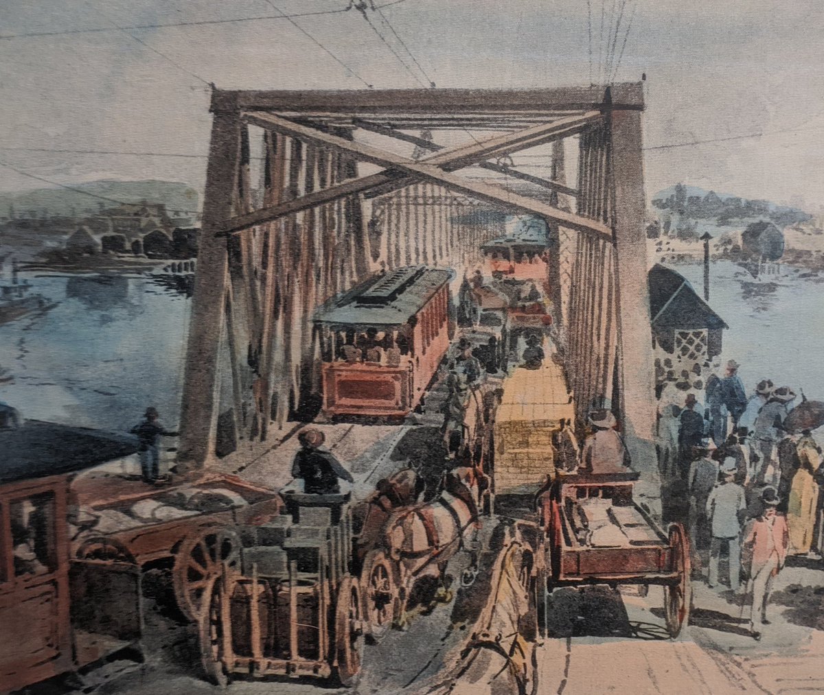 PearlGallery's tweet photo. #FirstThursday #GoingPlaces #portland #pearlgalleryandframing #maps #hotelcalifornia #bridges #collage https://t.co/A5u1029gUG