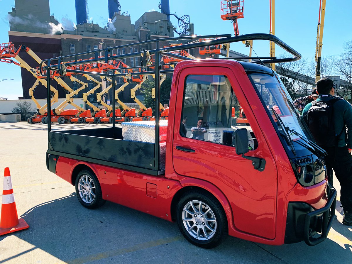 PGHPlows's tweet photo. We found a thing on Twitter a year ago, now we’re selling them in Pittsburgh. Who wants to change the world with us? @TroposMotors @billpeduto #ev #evpittsburgh #pushnpullpgh #lsv #GoGreen #worksmarternotharder https://t.co/EN9De6XqHo