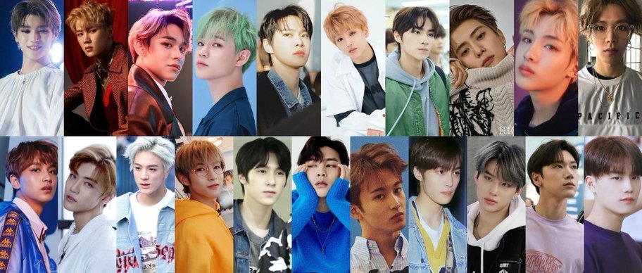  #NCT Yea, I'm gonna try to break this down by unit, but there's 21 and counting so please bear with me, and understand that at some point this part of the thread might be out of date. But here's  @NCTsmtown and their colours.