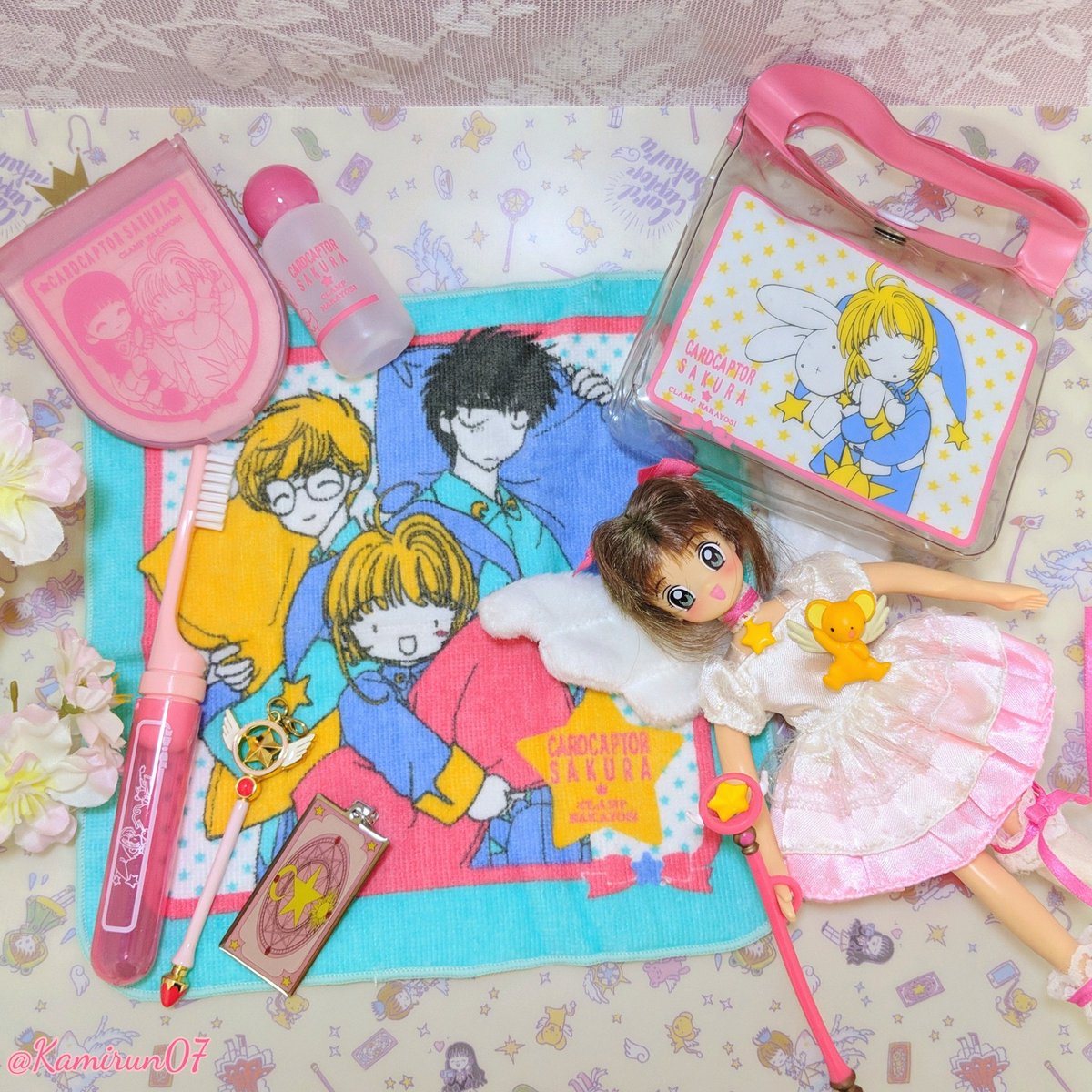 かみるん 1998年 なかよし7月号 応募者全員サービス カードキャプターさくら さくらちゃんのウキウキおでかけセット 90年代の全サどれもこれも可愛くて素晴らしい カードキャプターさくら 全サ なかよしっ子 なかよし65周年 T Co
