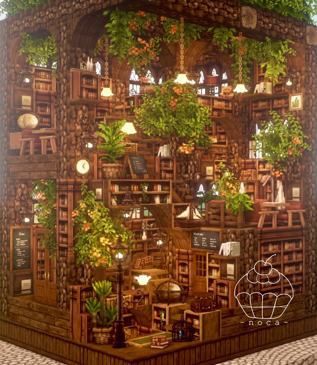 ノカ ゲーム垢 10x10で木の図書館 よしこれで作り途中のもなくなったので投稿頻度落ちます マイペースで続けていきます Minecraft Cocricot 10x10内装クラフト ノカ ゲーム垢 10x10で木の図書館 よしこれで作り途中のもなくなったので投稿頻度落ちます マイペースで続けていきます Minecraft Cocricot 10x10内装クラフト