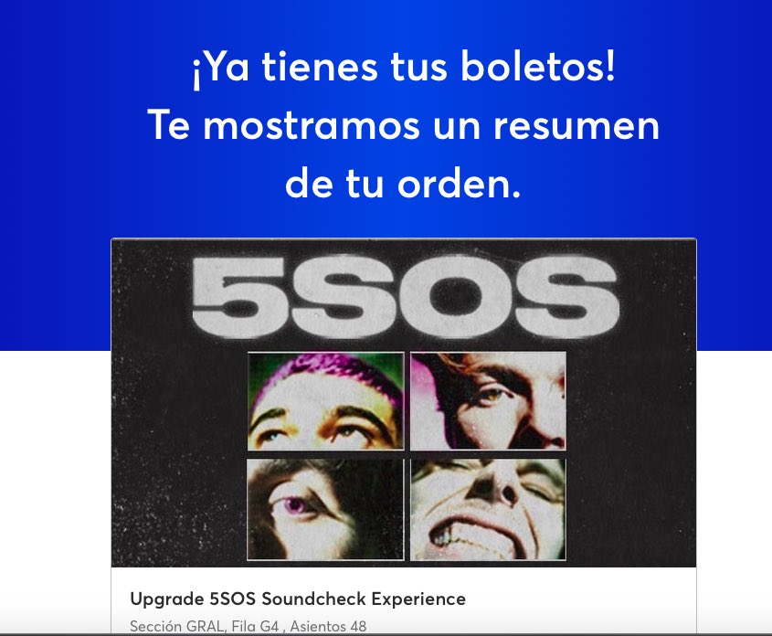 loverof5SOS96's tweet photo. LOS SUEÑOS SI SE HACEN REALIDAD, DESPUÉS DE CINCO AÑOS VOY A VER A MI BANDA FAVORITA ❤️❤️❤️ NOS VEMOS EN MEXICO @5SOS https://t.co/CNnrkotsiM
