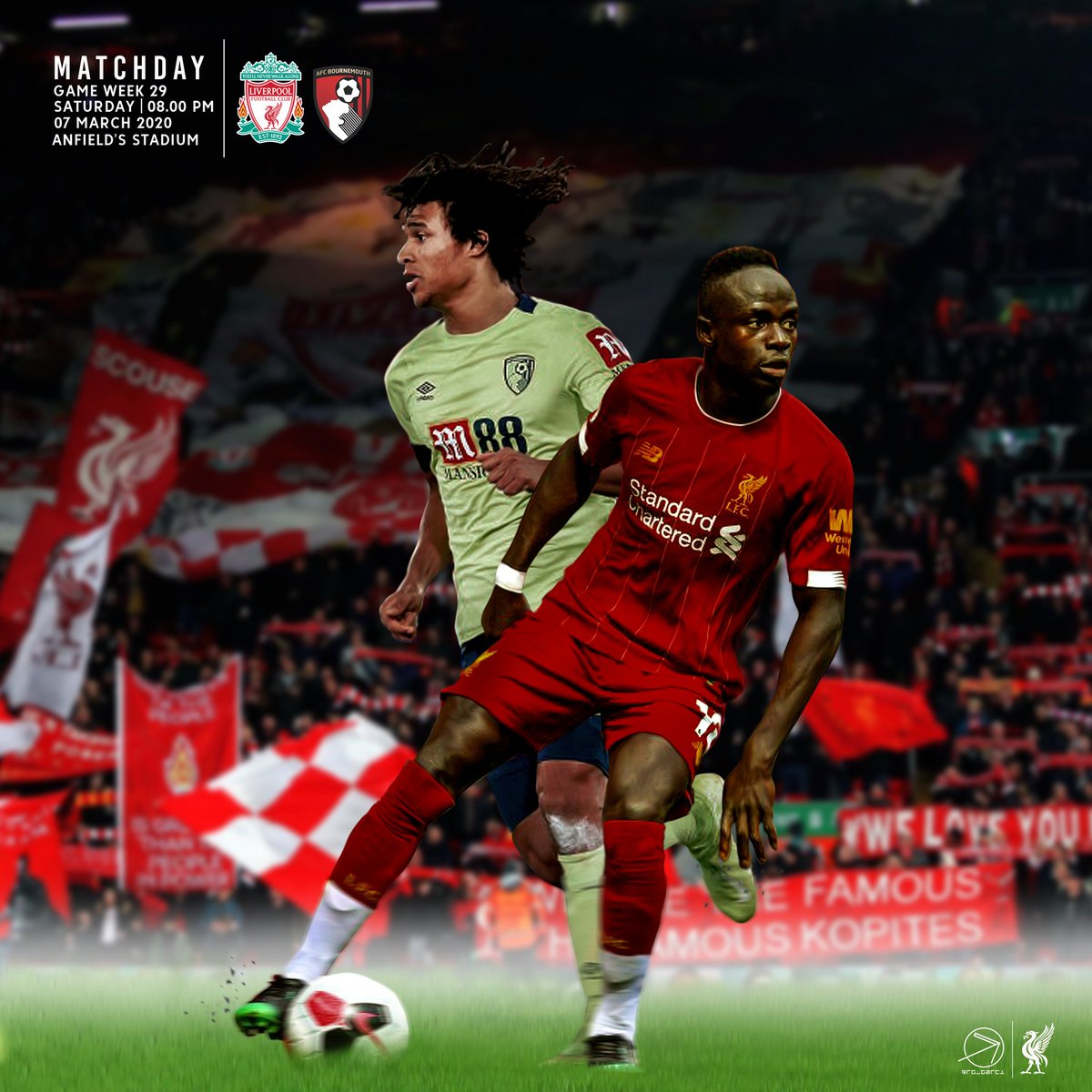 rg_garci's tweet photo. Back On The Track!
.
.
๐ @premierleague gm 29
โฝ @LFC vs @afcbournemouth
๐
Saturday, March 07th
โฐ 08 PM
๐ Anfield's Stadium
.
#Matchday #GM29 #LFC #Liverpool #LFCBOU #ThisMeansMore #weareliverpool #lfcmatchdayimage #mymatchdayimage #ynwa #cianjurnesia https://t.co/L0FR4tjupp