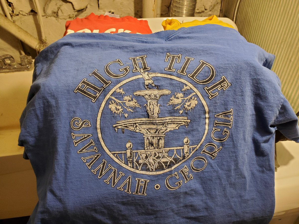 High Tide Hat 2005 shirt fresh out of the dryer. Almost brings a tear to the eye... <a href="/HTideUltimate/">High Tide Ultimate</a>