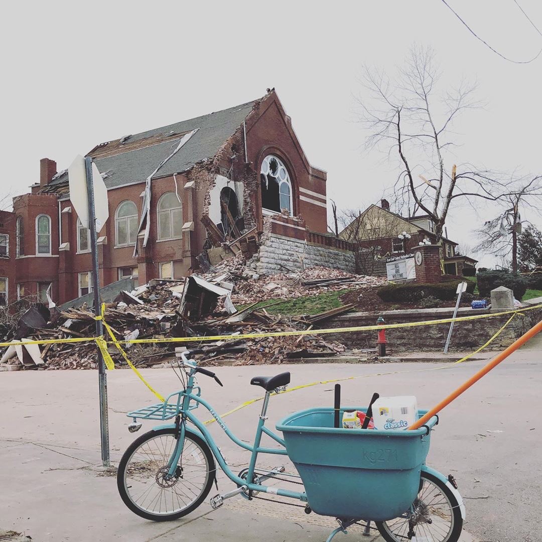 madsencycles's tweet image. “In the wake of the tornado I am thankful for many things... I am thankful that my home and family were spared. I’m thankful for a community that bands together. I’m thankful for my #madsencycles and that I had a way to transport supplies to areas inaccessible by car.” #nashville