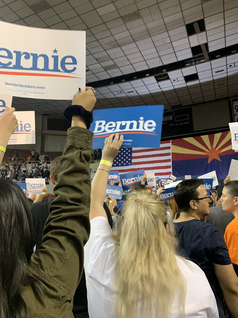 mcrslut666's tweet photo. fight for what you believe in! #Bernie2020 #UsNotMe #BernieAz @k_flesch15 https://t.co/c080RhVKXv