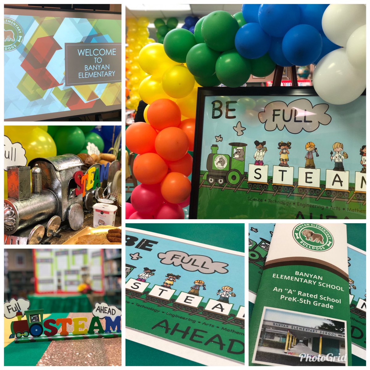ElBanyan's tweet photo. Did you know that our faculty and staff are working hard to earn Banyan #steamdesignation ? Today we had the pleasure of hosting the @MDCPSSTEAM team! We are so grateful for an amazing and productive morning! @STEMDesignation #BEFullSTEAMAhead #STEAM 🚂🐾🥇💯 #👨🏼🔬👩🏽💻👷🏻♀️👨🏼🎨👨🏻🏫 https://t.co/IHbi8QRk5o