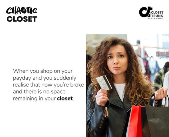 TrunkCloset's tweet photo. Tag someone you know will definitely end up like this! 🙆🏻‍♀️
#ChaoticCloset
.
.
.
#closettrunk #subscriptionbox #comicseries #fashionsubscriptionbox #myct #mystylescientist #surprise #personalstylist #latestfashion #fashionstylingtips #fashion #summerfashion #subscribenow https://t.co/B8KybhmLn2
