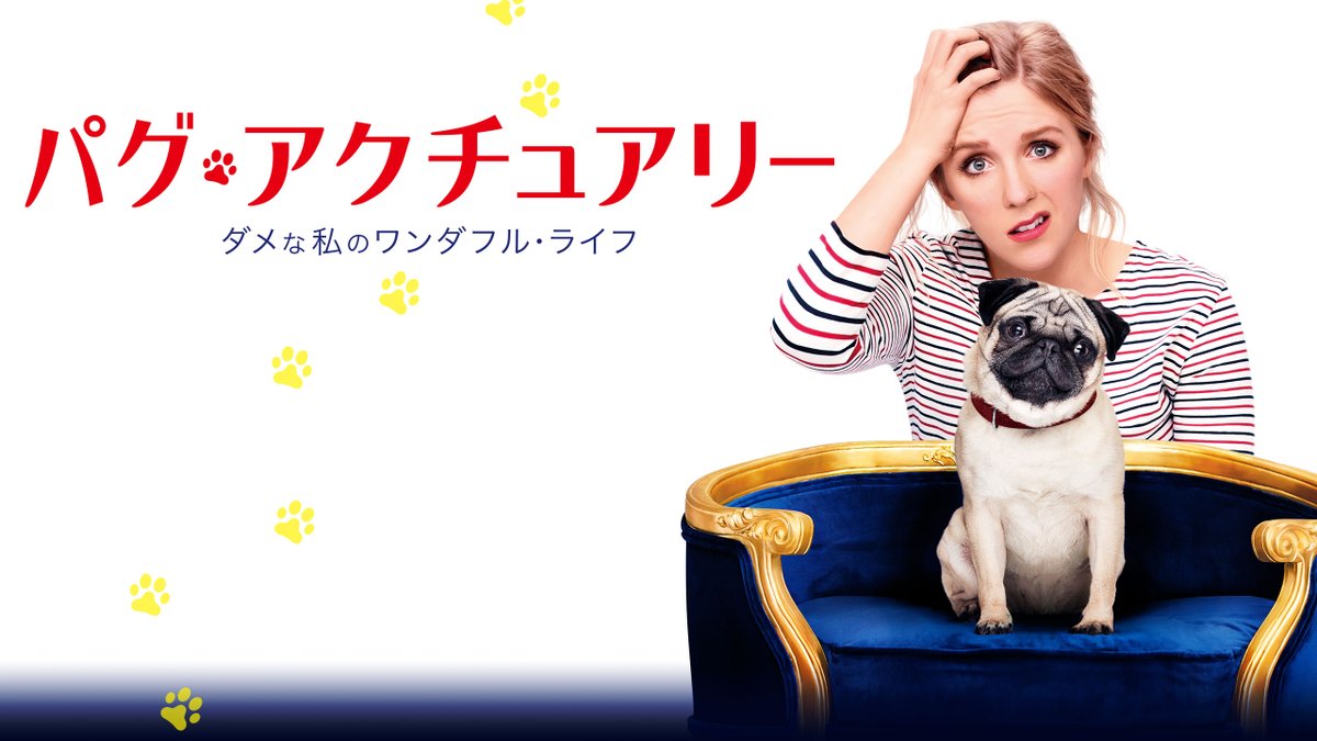 Netflix Japan ネットフリックス おバカなパグ は 好きですか おっちょこちょいな主人公 教師の仕事も恋愛も 何もかも上手くいかない日々 ところがある日引き取ったパトリック パグ がまさかの恋のキューピットに パグ