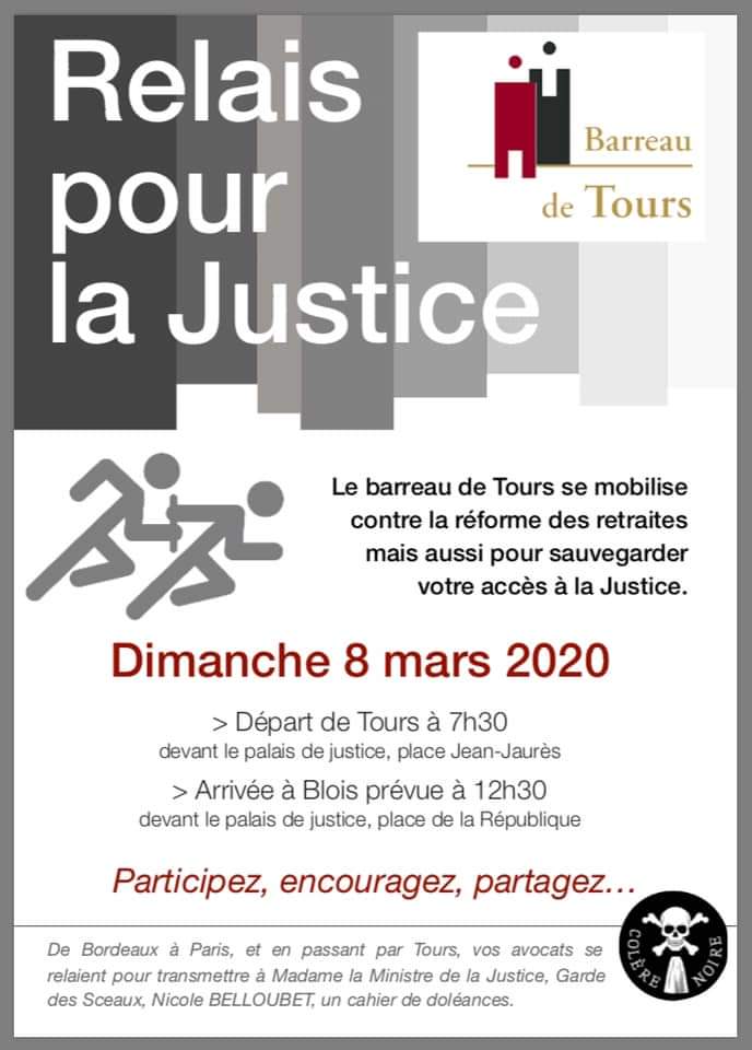 Le Barreau de Tours continue sa mobilisation ! Parce qu'on a la Justice chevillée au corps ! #AvocatsEnColere #relaisdelajustice <a href="/AvocatReunis/">Avocats unis et solidaires ⚖️🤝💪</a> <a href="/OrdreTours/">Batonnier de l'Ordre- Barreau de TOURS</a> <a href="/CNBarreaux/">Conseil national des barreaux - les avocats</a> <a href="/BarreaudeB/">BarreaudeBlois</a> <a href="/Lexleewis/">LexLeewis</a> <a href="/JCamlann/">Jeanne Camlann</a> <a href="/AvocatsPoitiers/">Barreau de Poitiers</a>