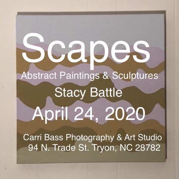 Upcoming solo art show #art #scapes