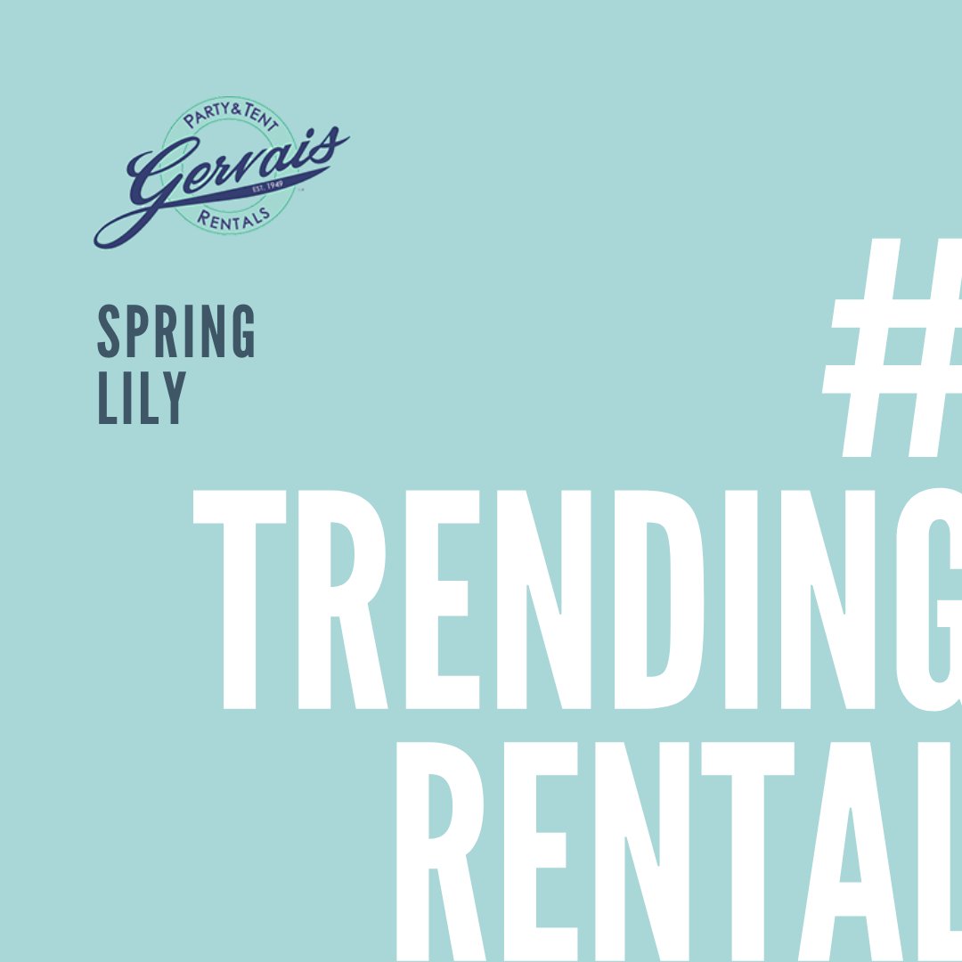 Elegant—with a touch of retro—Spring Lily china is hot right now. gervaisrentals.com/SPRING-LILY-CH…
#gervaisrentals #corporateevents #eventrentals #partyrentals #eventplannerlife #corporateeventplanner #eventplanning #corporateeventplanning #weddingplanning #torontoweddings #weddingrentals