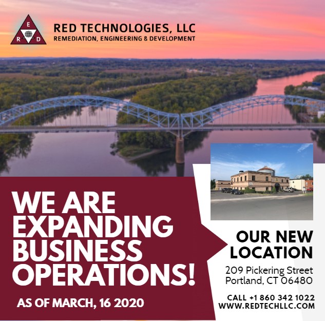 REDtechLLC's tweet image. It is our pleasure to announce the opening of our new Business Operations office in Portland, Connecticut on March 16th, 2020. 

This new facility allows us the opportunity to expand and better serve our loyal customers as we continue to grow. We look forward to seeing you there!