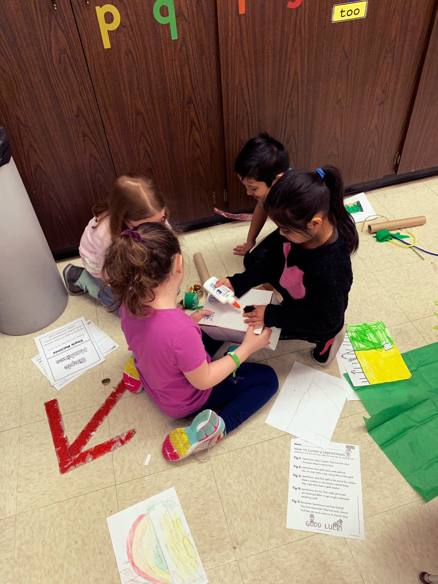 Thank you <a href="/ScholasticEd/">Scholastic Education</a> for the tips on how to catch a leprechaun! We are using those along with simple machines to hopefully trap a little friend next week! #STEAM #scholasticnews #rainbowsandgold <a href="/BWSDSTEAM/">BWSD STEAM Education</a> @PaynterRocks