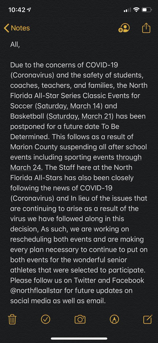 North Florida All-Star Series tweet media