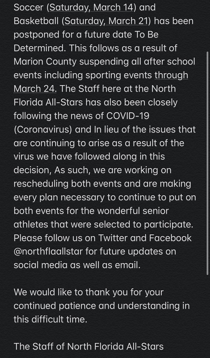 North Florida All-Star Series tweet media