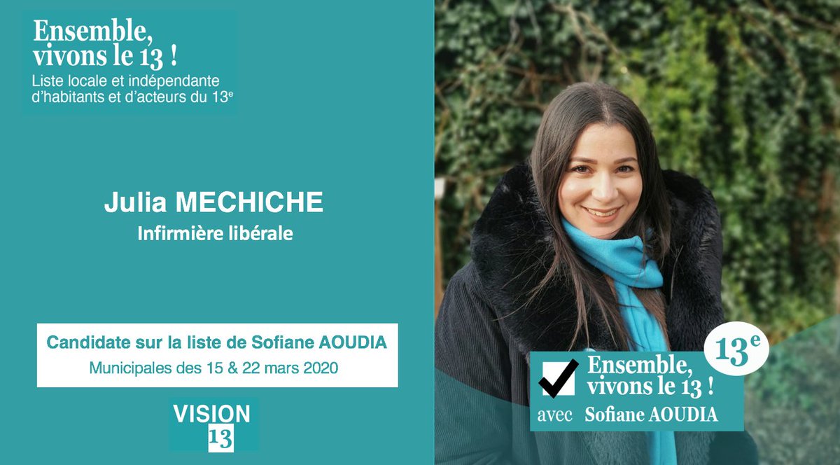 E_Vivons_le13's tweet photo. [Zoom sur nos candidats]
Tous habitants et acteurs de l'arrondissement, ils se sont engagés auprès de #SofianeAoudia pour un meilleur 1️⃣3️⃣💙
✳️ Stéphanie HASENDAHL
✳️ Jérôme KHUV
✳️ Julia MECHICHE
✳️ LOUIS PETRESCU 
🗳️ VOTEZ SOFIANE AOUDIA 
#ensemble_vivons_le_13
#municipales2020 https://t.co/0Z0KKZR2LT