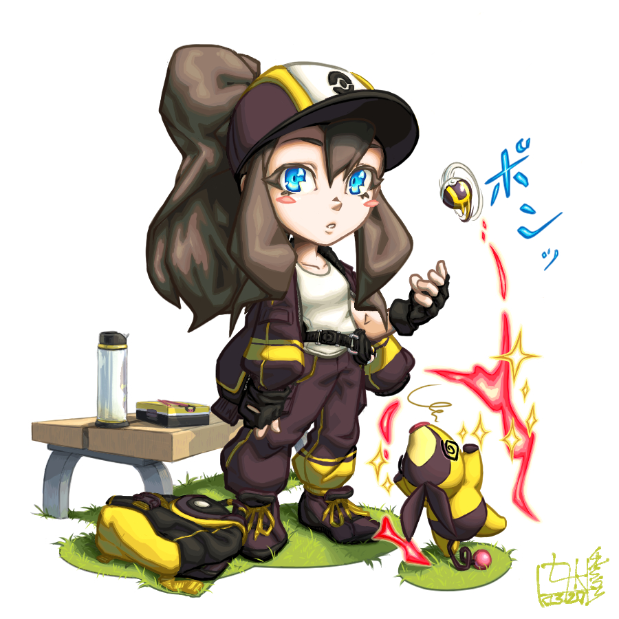 Shiny~

#hilda #tepig #pokemon #ポケモン #トウコ #ポカブ