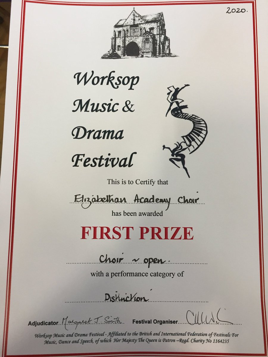 Breaking News:
The Academy Choir have won first prize for the 14th year in a row at The Worksop Festival achieving a distinction score for their performance of Bohemian Rhapsody and Thank You For The Music! Congratulations to all staff and students involved!
<a href="/elizabethanac/">The Elizabethan Academy</a>
