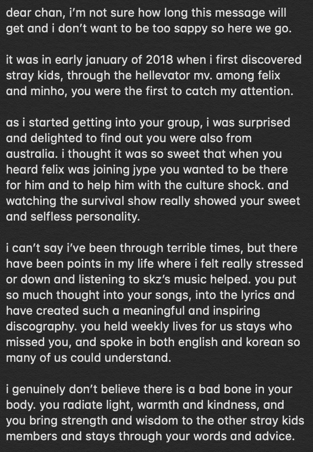 pazoIite's tweet photo. thank you for existing, sunshine ☀️ #LettersForChan https://t.co/kdi8wc4S1y