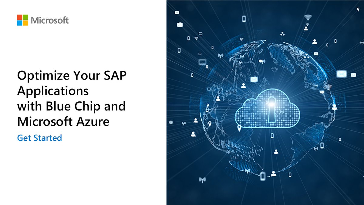 Azure's tweet image. Migrate your business apps to the cloud with help from @BlueChipCG and its #SAPonAzure program: msft.it/6008Tb7ym