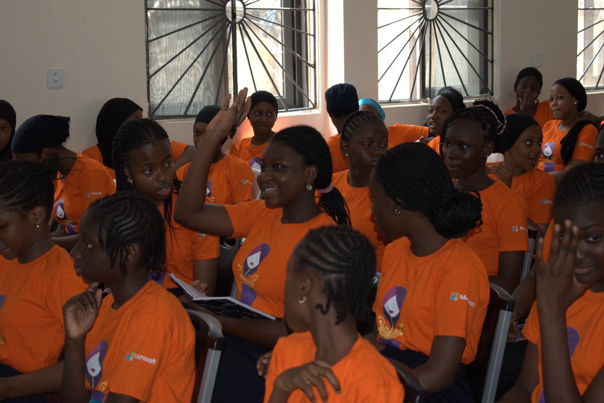 tzefoundation's tweet photo. #WomenInTech

It was a fun packed event at @glistenint when @tzefoundation held the #MicrosoftDigiGirlz' Day.

Young girls from different schools in Abuja were taught about Computer Science, Careers in Tech and Gender equality. We were also graced by some staff of @MicrosoftNG. https://t.co/Kk8f98yawI