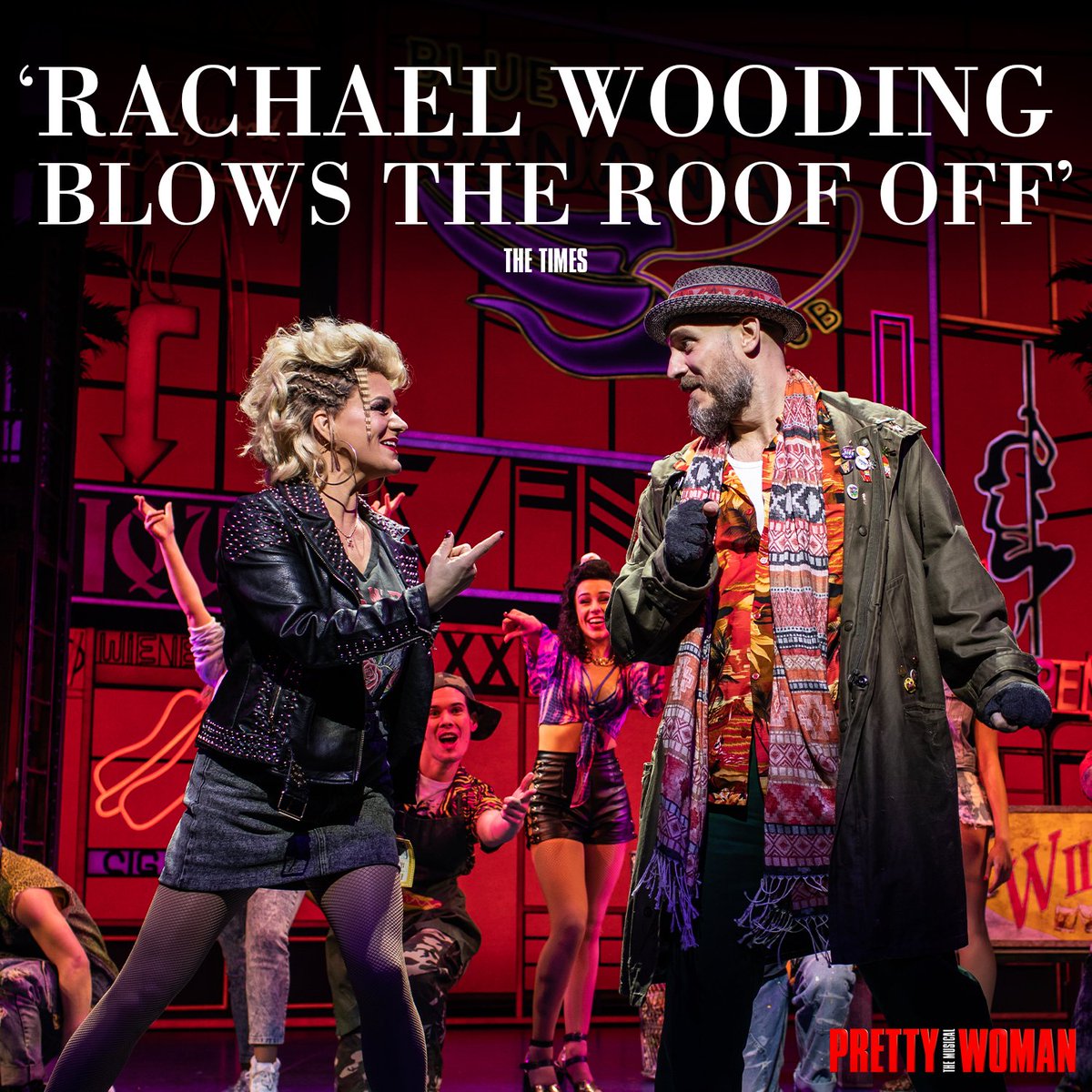 prettywomanuk's tweet photo. It doesn't get better than @RachaelWooding 🙌🙌 #PrettyWomanTheMusical https://t.co/tRcEl8Flpl