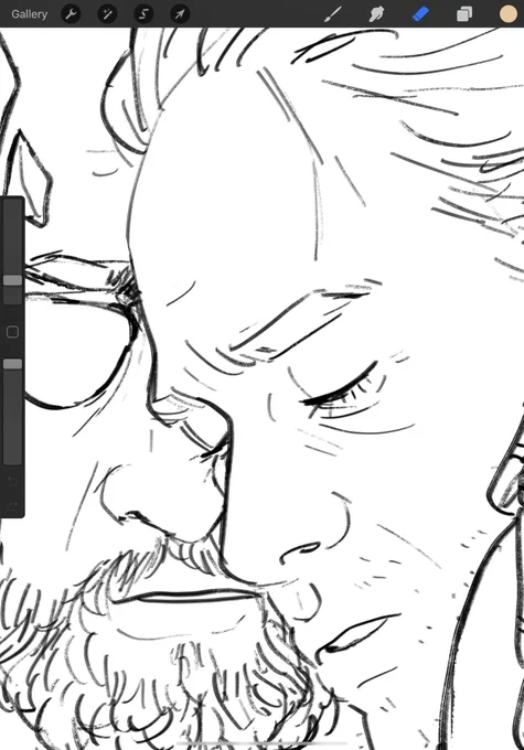 also a wipppppp of another thing ive been working on between commissions.............kaz pretty 