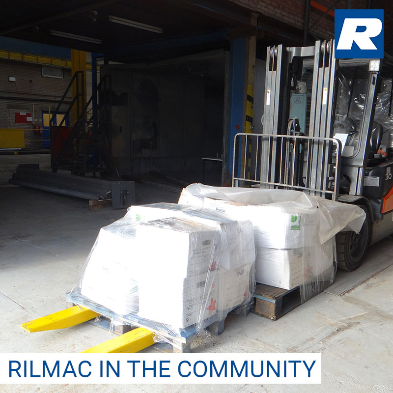 We take pride in giving back to the communities we work in. This is often practical support, something Rilmac Fabrication got involved in towards the end of last year with help moving a greenhouse and supplying old paper to raise funds.  Read more here... rilmac.co.uk/archives/news/…