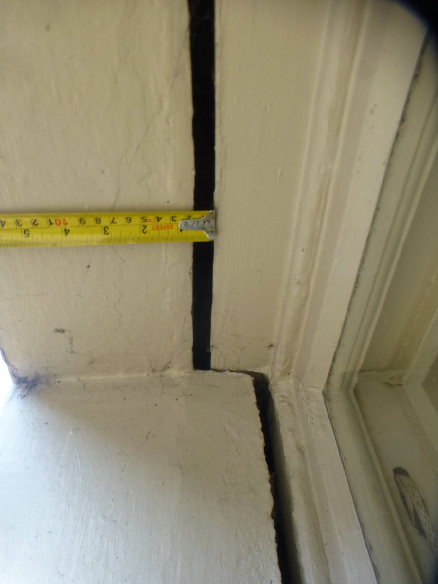 PeakEngineers's tweet photo. Another #structuralinspection of a #listedbuilding in the #peakdistrict.
Sometimes the old methods are the best to measure movement in buildings. https://t.co/C4ENYDeP6E