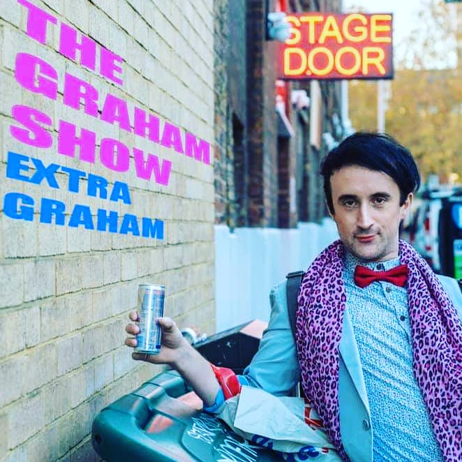 And now for something completely different! Getting excited for our one man comedy cabaret The Graham Show: Extra Graham coming to @VAULTFestival NEXT WEEK, 17th/18th/19th at 7.20pm. Grab your tickets now!  vaultfestival.com/whats-on/the-g… #vaultfestival #vaultfestival2020 #comedy