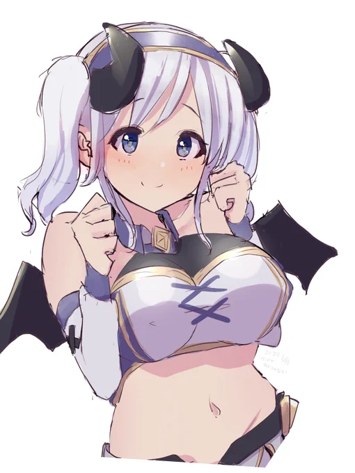 #プリコネ深夜のお絵かき60分一本勝負 アカリちゃん 