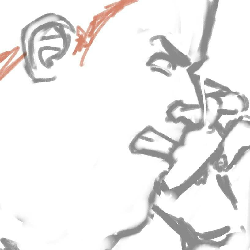 vinicius_draw's tweet photo. Grumpy guy yelling. #TopCowTalentHunt #TopCow #comics #TheDarkness https://t.co/v9Tarlb4PG