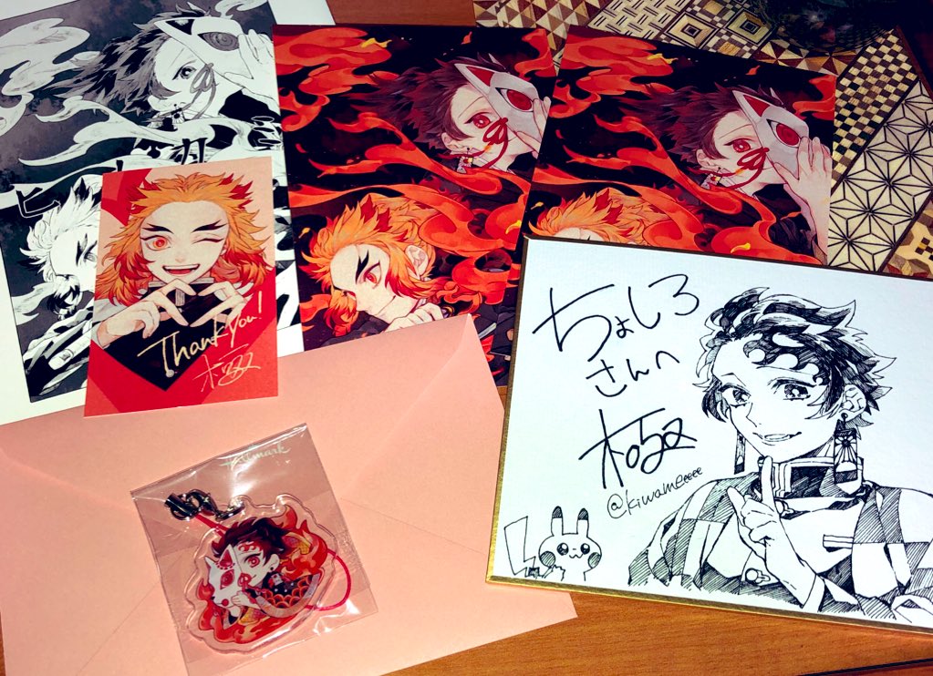 というわけで(?)極さんから素敵過ぎる作品をいただきました〜
もうなんかよくわからなくなってます…画力の暴力がすごいです…綺麗過ぎる…神絵師とはこういうことを言うのか… 