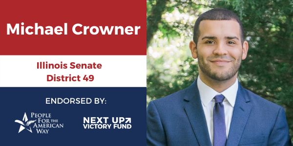 peoplefor's tweet photo. Election Day is Tuesday! PFAW's Next Up Victory Fund has endorsed 
@MichaelforIL49 for #Illinois Senate District 49.

#GOTV #Vote https://t.co/PCJWzFFsSk